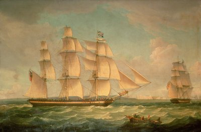 Nieznany obraz autorstwa Thomas Whitcombe