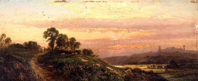 Kryształowy Pałac (olej na pokładzie) autorstwa Thomas Whittle
