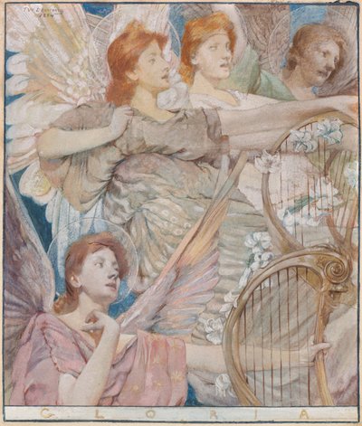 Gloria autorstwa Thomas Wilmer Dewing