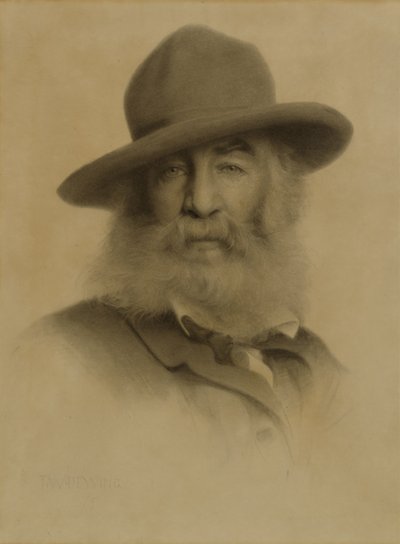 Walt Whitman autorstwa Thomas Wilmer Dewing