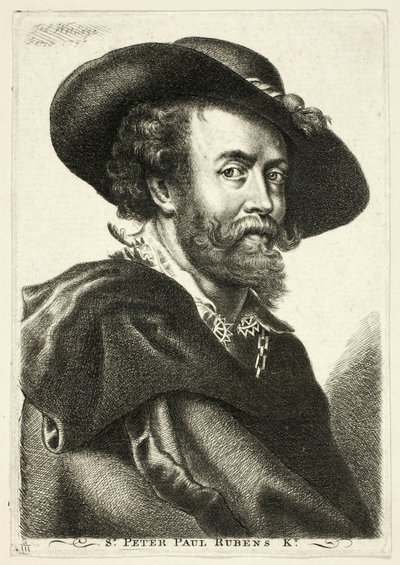 Sir Peter Paul Rubens autorstwa Thomas Worlidge