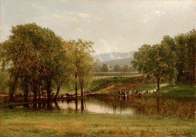 Chrzest autorstwa Thomas Worthington Whittredge