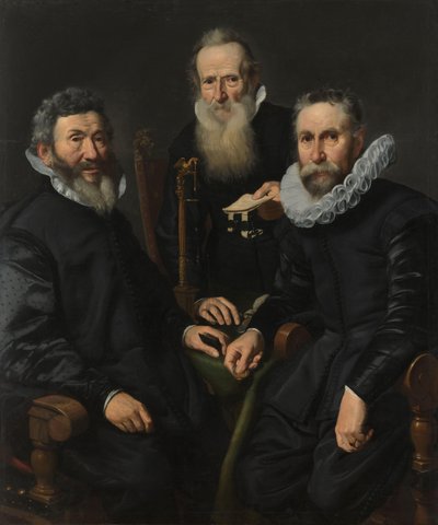 Grupowy portret niezidentyfikowanej rady gubernatorów Grupowy portret niezidentyfikowanego ciała autorstwa Thomas de Keyser