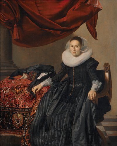 Portret młodej kobiety autorstwa Thomas de Keyser