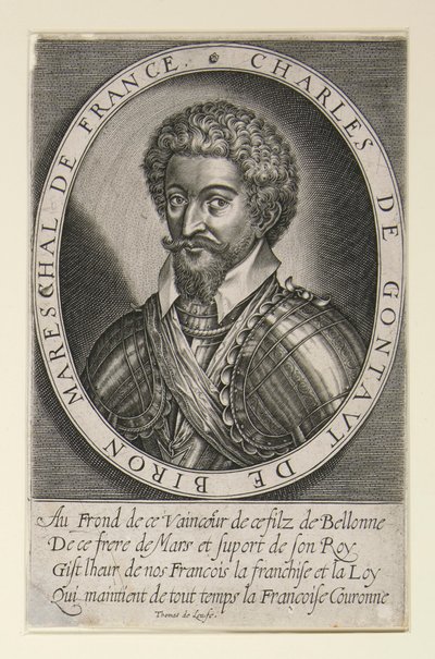 Charles de Gontaut, książę Biron, marszałek Francji autorstwa Thomas de Leu