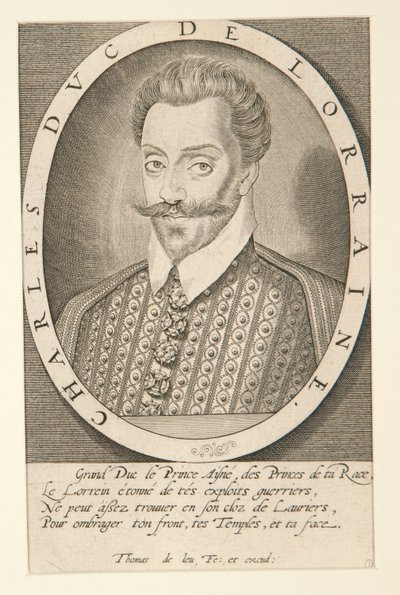 Karol, książę Lotaryngii autorstwa Thomas de Leu