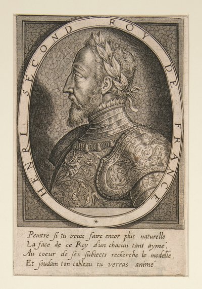 Henryk II, król Francji autorstwa Thomas de Leu