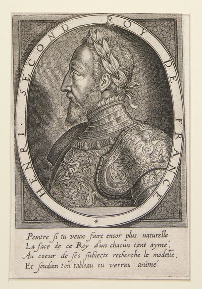 Henryk II, król Francji autorstwa Thomas de Leu