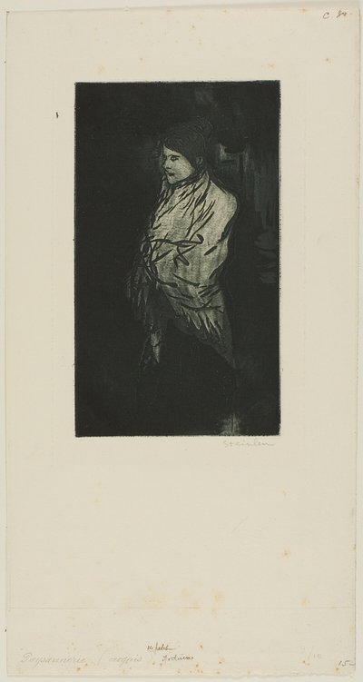 First Little Night Piece autorstwa Théophile Alexandre Pierre Steinlen