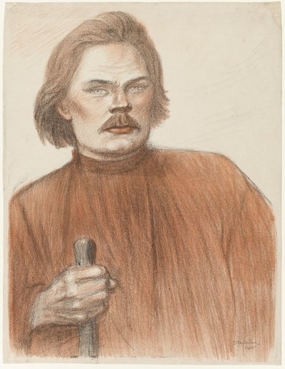 Portret czołowy od pasa w górę Maxime