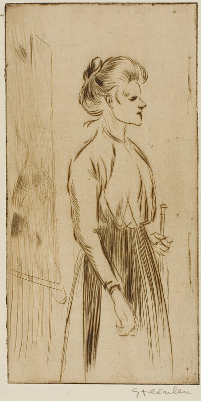Hard Woman autorstwa Théophile Alexandre Pierre Steinlen