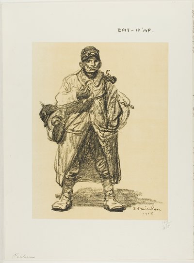 Piechur autorstwa Théophile Alexandre Pierre Steinlen
