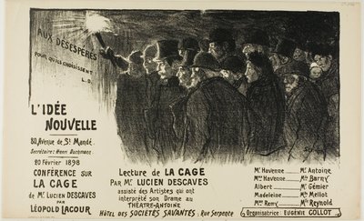Nowy pomysł autorstwa Théophile Alexandre Pierre Steinlen
