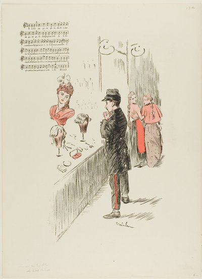 Le Petit Potach autorstwa Théophile Alexandre Pierre Steinlen