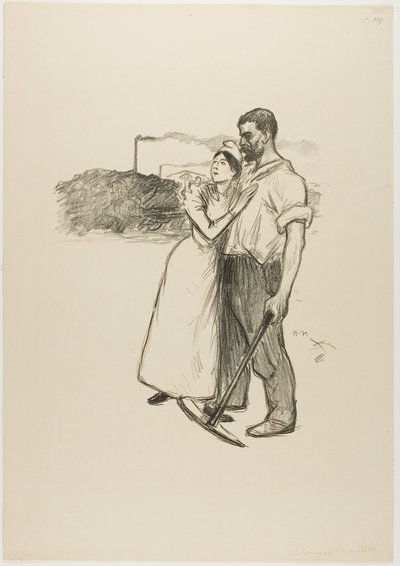 Ostatnie schronienie wolności autorstwa Théophile Alexandre Pierre Steinlen