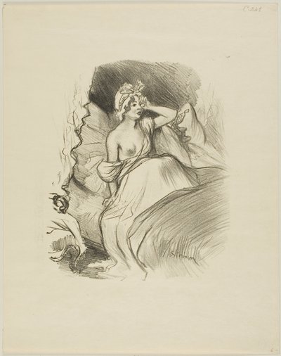 Mała rozeta autorstwa Théophile Alexandre Pierre Steinlen