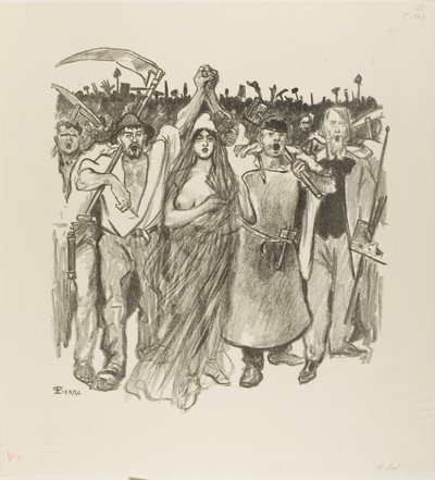 18 marca autorstwa Théophile Alexandre Pierre Steinlen