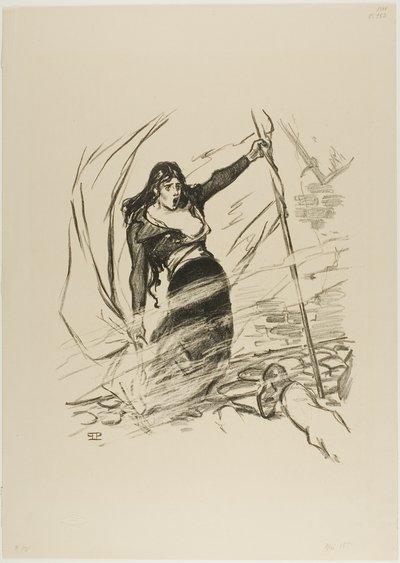 Maj 1871 r. autorstwa Théophile Alexandre Pierre Steinlen