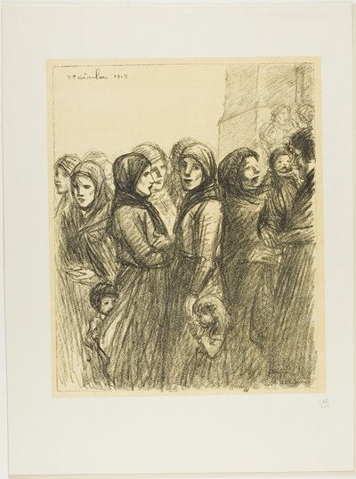 Przydział wojskowy autorstwa Théophile Alexandre Pierre Steinlen