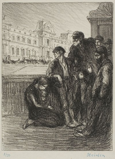 Nieszczęście i splendor autorstwa Théophile Alexandre Pierre Steinlen