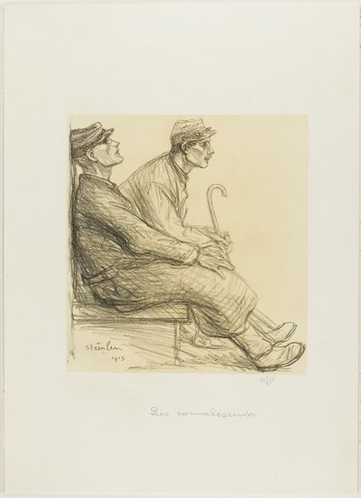 The Convalescents, płyta druga z Actualités autorstwa Théophile Alexandre Pierre Steinlen
