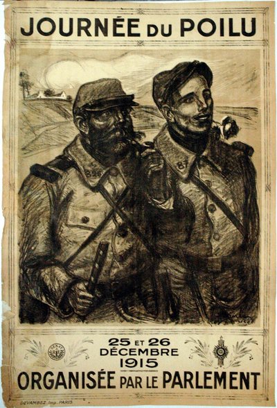 The Day of the Doughboy autorstwa Théophile Alexandre Pierre Steinlen