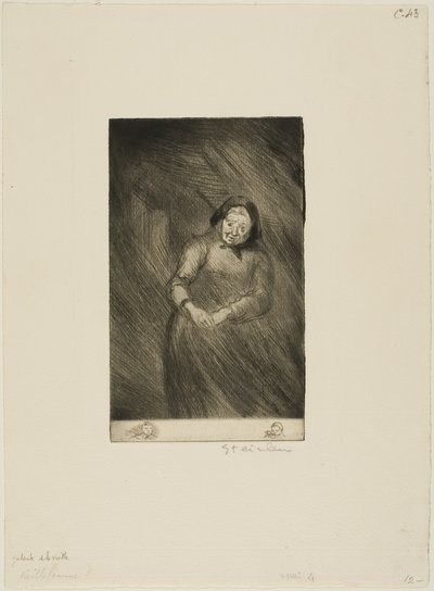 Stary gaduła autorstwa Théophile Alexandre Pierre Steinlen