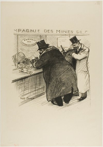 Większość oportunistów autorstwa Théophile Alexandre Pierre Steinlen