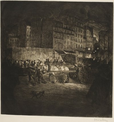 Kosz na śmieci autorstwa Théophile Alexandre Pierre Steinlen