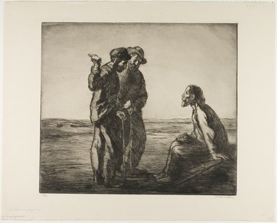 Trzej towarzysze autorstwa Théophile Alexandre Pierre Steinlen