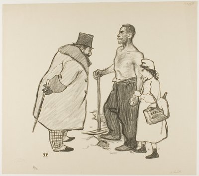 Najmłodsza córka autorstwa Théophile Alexandre Pierre Steinlen