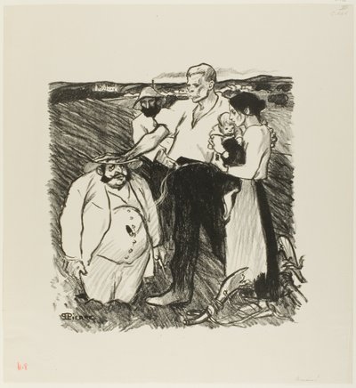 Jutro! autorstwa Théophile Alexandre Pierre Steinlen