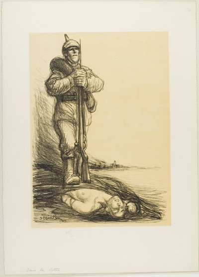 Pod butem autorstwa Théophile Alexandre Pierre Steinlen