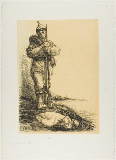 Pod butem autorstwa Théophile Alexandre Pierre Steinlen