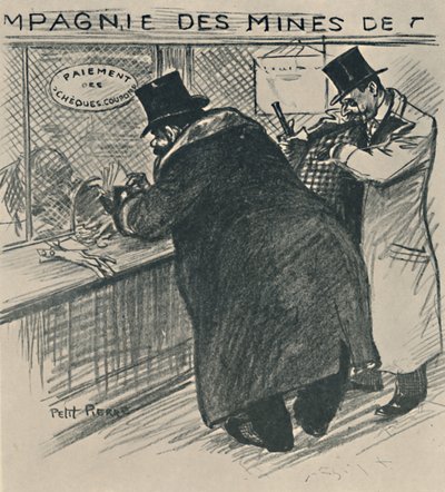 Większość oportunistów, 1919 autorstwa Théophile Alexandre Steinlen