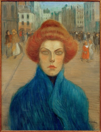 Powrót do szkoły wieczorem autorstwa Théophile Alexandre Steinlen