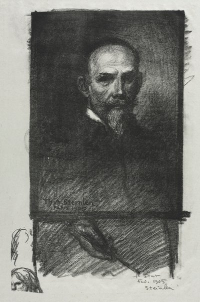 Autoportret autorstwa Théophile Alexandre Steinlen