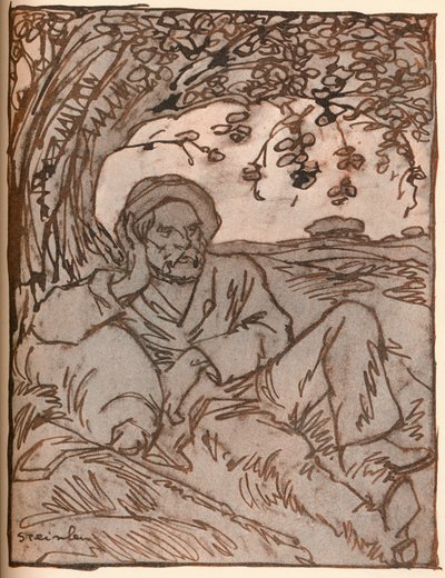 Włóczęga, c1879-1914, 1914 autorstwa Théophile Alexandre Steinlen
