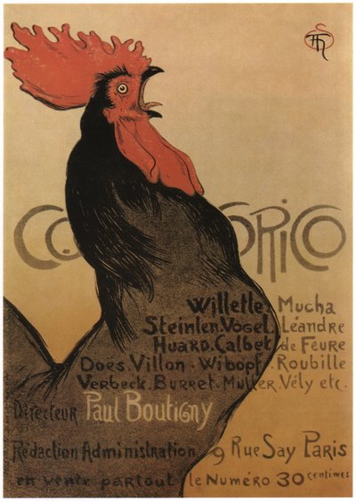 Nieznany obraz autorstwa Théophile Alexandre Steinlen