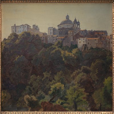 Widok na Ariccia i Palazzo Chigi oraz S. Maria dell