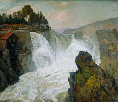 Chory wodospad autorstwa Thorolf Holmboe