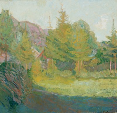 Z Rauland w Telemarku autorstwa Thorvald Erichsen