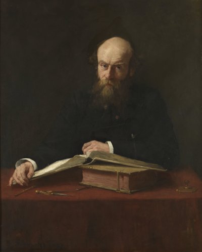 Portret dr. P.J.H. Cuypers (1827-1921) autorstwa Thérèse Schwartze