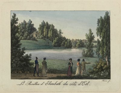 Pawilon Elżbiety w Pawłowsku, lata 1810. XIX wieku. autorstwa Thurner