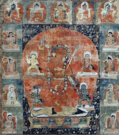 Kultura tybetańska: Sanwara Mandal (szczegóły). dziękuję autorstwa Tibetan School