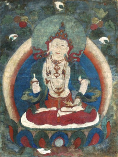 Wadżrasattwa, początek XIX wieku autorstwa Tibetan culture