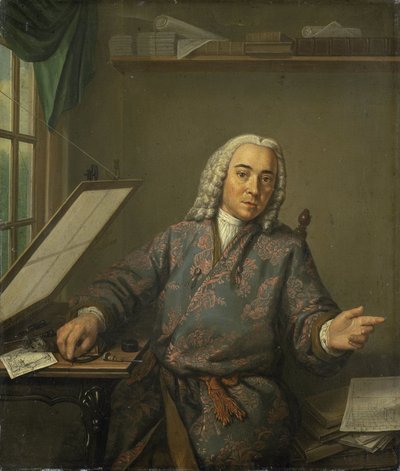 Portret grawera Jana Caspara Philipsa autorstwa Tibout Regters