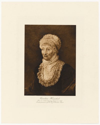 Caroline Herschel autorstwa Tielemann Tielemann