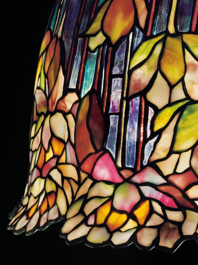 Lampa stołowa "Pond Lily", ok. 1903 r. autorstwa Tiffany Studios