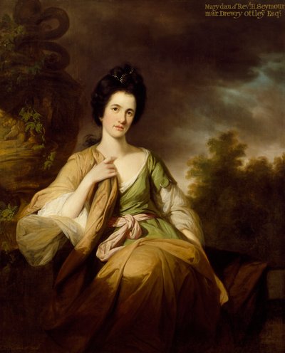 Pani Drewry Ottley, 1768 r. autorstwa Tilly Kettle